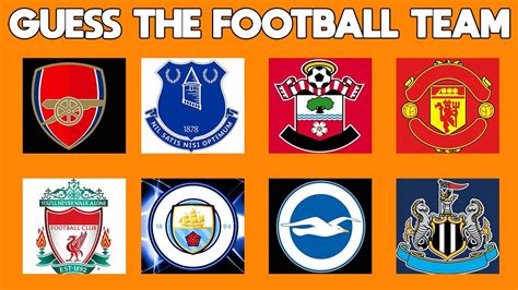 ⚽ Guess the English Premier League Football Team by the Logo | English Football Logo Quizzes 🏆 ...