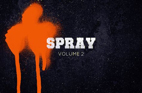 Spray Paint Brushes Vol2 by wegraphics on DeviantArt