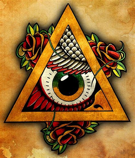 Illuminati Triangle Logo