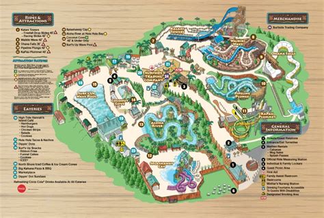 Silver Dollar City White Water Map and Brochure (2019 - 2023) | ThemeParkBrochures.net