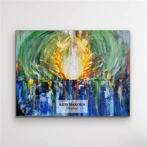 Rebirth (80x60cm) – Abstract Paintings: Luxury, Modern and Beautiful ...