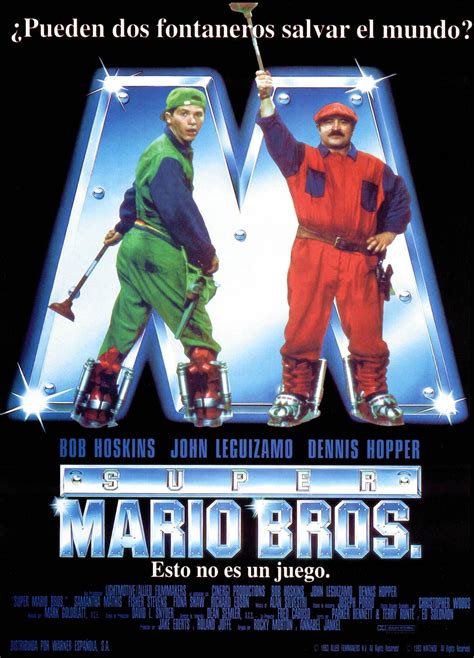 Super Mario Bros The Movie Spanish poster