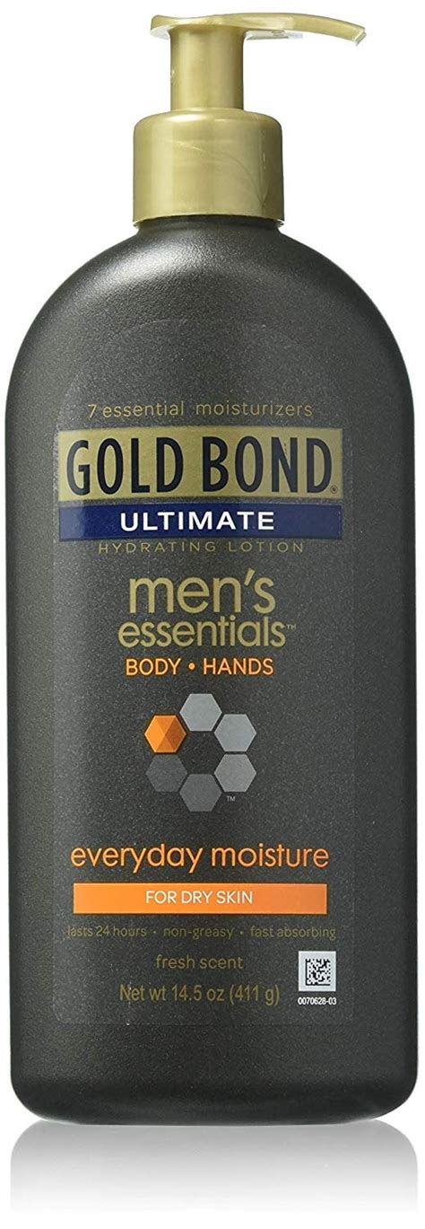 Gold Bond Men's Everyday Essentials Lotion, 14.5 Ounce - Walmart.com