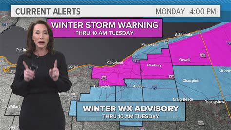 Winter Storm Warning in place for several Northeast Ohio counties: Here's the latest | wkyc.com