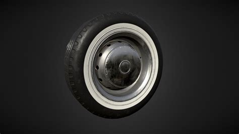 Retro Wheel - Download Free 3D model by Morvos [70680dd] - Sketchfab