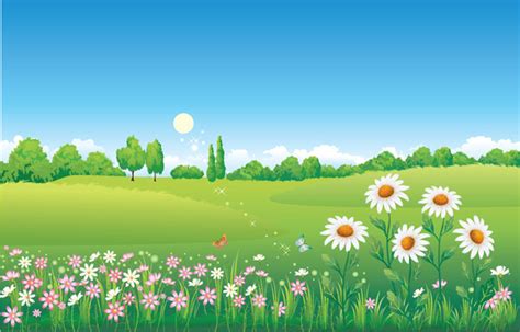 Countryside scenery (4194) Free EPS Download / 4 Vector