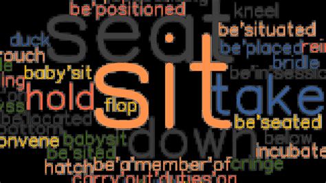 SIT: Synonyms and Related Words. What is Another Word for SIT ...