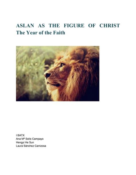 9 the chronicles of narnia aslan | PDF