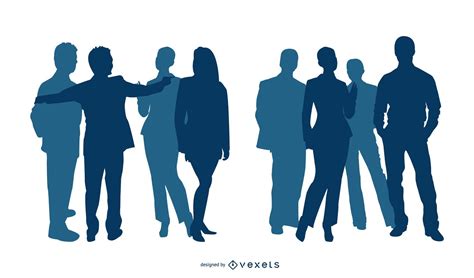 Business People Silhouette Vector Download