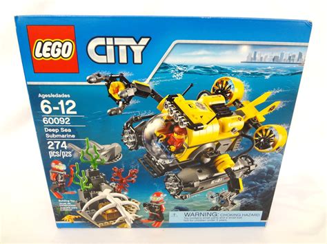 Lot Detail - LEGO Collector Set #60092 City Deep Sea Submarine New and ...