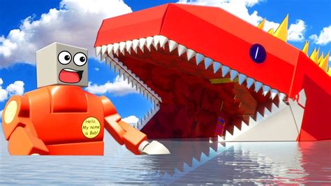 GIANT LEGO BLOOP Eats Ship in Brick Rigs Best Creations! - YouTube