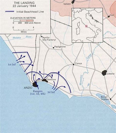 Anzio Landing January 22, 1944