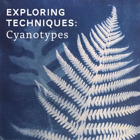 Exploring Techniques - Cyanotypes | Folksy Blog