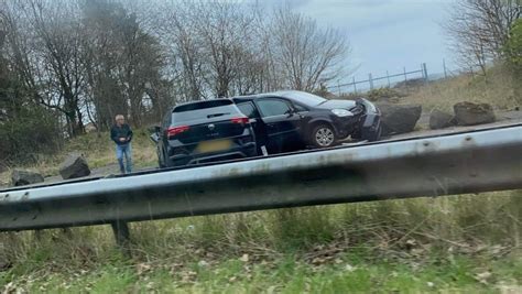 Injured woman taken to hospital after crash Bankhead and Stenton roundabouts, in Glenrothes ...