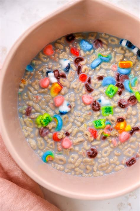 Lucky Charms Cereal Milk Latte - Yes to Yolks