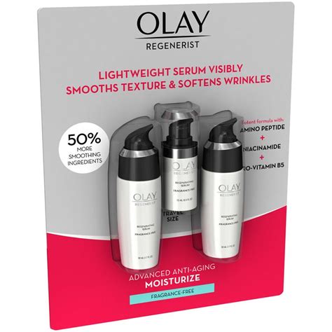 Olay Regenerist Fragrance Free Regenerating Serum Carded Pack Reviews 2021