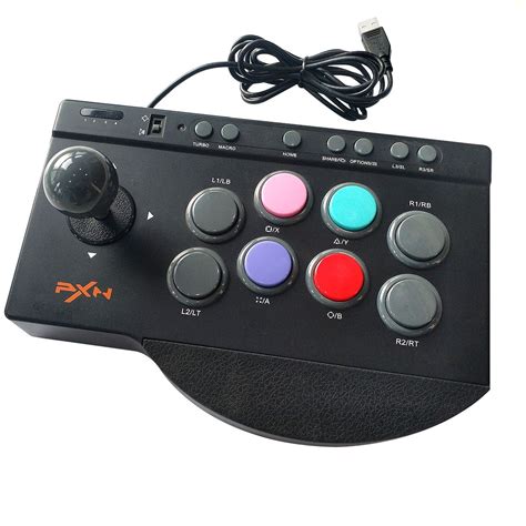 Buy PXN 0082 Arcade Fight Stick Joystick for PC, PS3, PS4, Xbox one, Xbox Series X|S, Nintendo ...