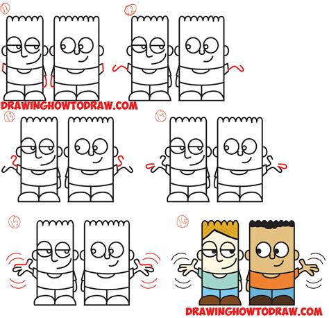 How to Draw 2 Cartoon Characters from the Word “hello” Easy Step by Step Word Toon Drawing ...