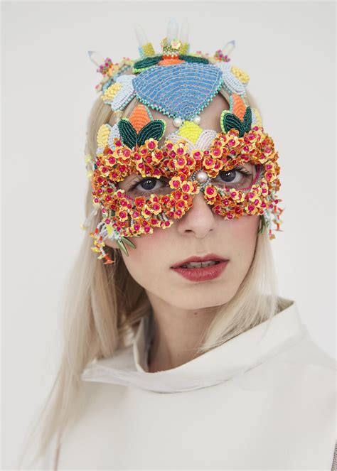 Fairy Headpiece Flower Masks Masquerade Ball Costume Haute - Etsy | Costumes bal masqué, Masque ...
