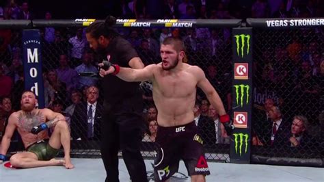 WATCH: Conor McGregor-Khabib Nurmagomedov Fight UFC Match