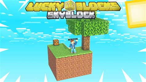 Lucky Blocks Skyblock by Fall Studios (Minecraft Marketplace Map) - Minecraft Marketplace (via ...