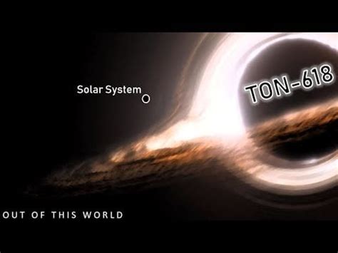 Ton 618 compared to solar system : r/megalophobia