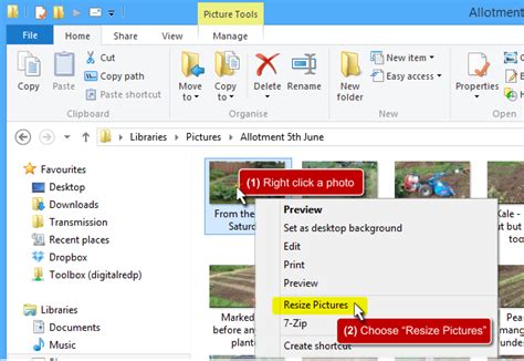 Easy image resizing in Windows 7, 8 and 10 | Digital Red