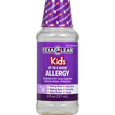 Texa Clear Allergy, Kids (8 oz) - Instacart