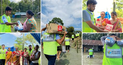 Aid for Assam: Indian Awaz Foundation Empowers Flood-Devastated Communities across Assam with ...