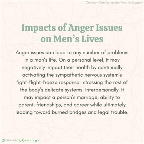 Men & Anger: Causes, Signs, & Anger Management Tips