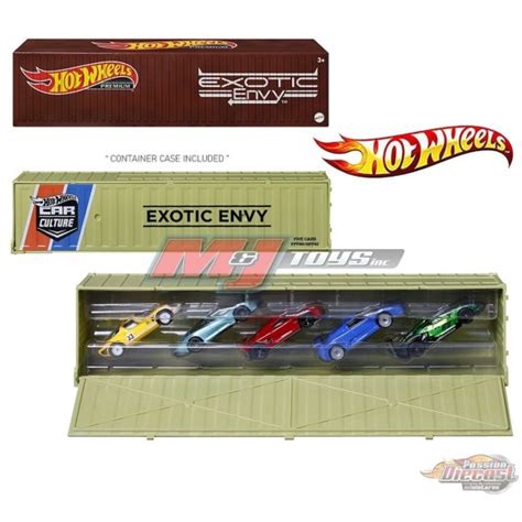 Car Culture Hot Wheels Exotic Envy 2022 Container Bundle 5 Cars set 4 ...