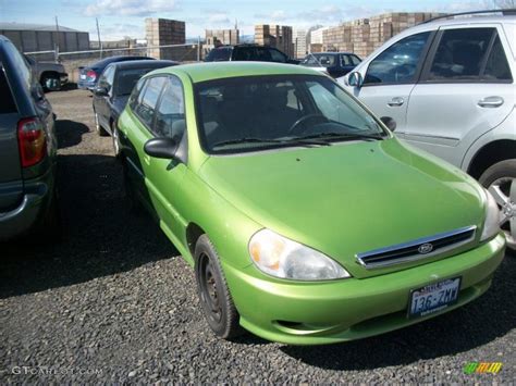 2002 Forest Green Kia Rio Cinco Hatchback #47584153 | GTCarLot.com ...