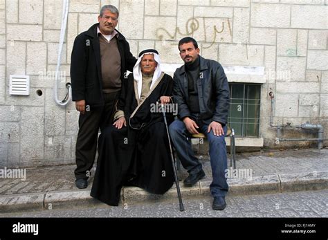 Men in Bethlehem, Palestine Stock Photo - Alamy