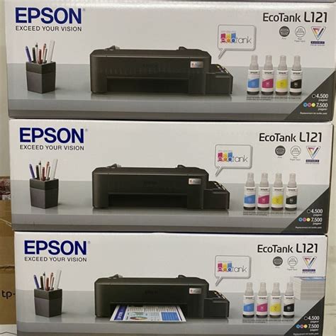 Jual Printer Epson L121 A4 Ink Tank Printer Epson L121 L 121 l121 Infus System Garansi Resmi ...