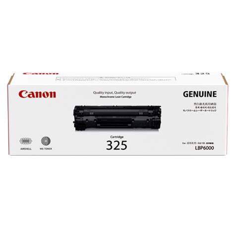 Original 325 toner for LBP6000, LBP6018, MF3010 Canon printer, Original Canon Toners