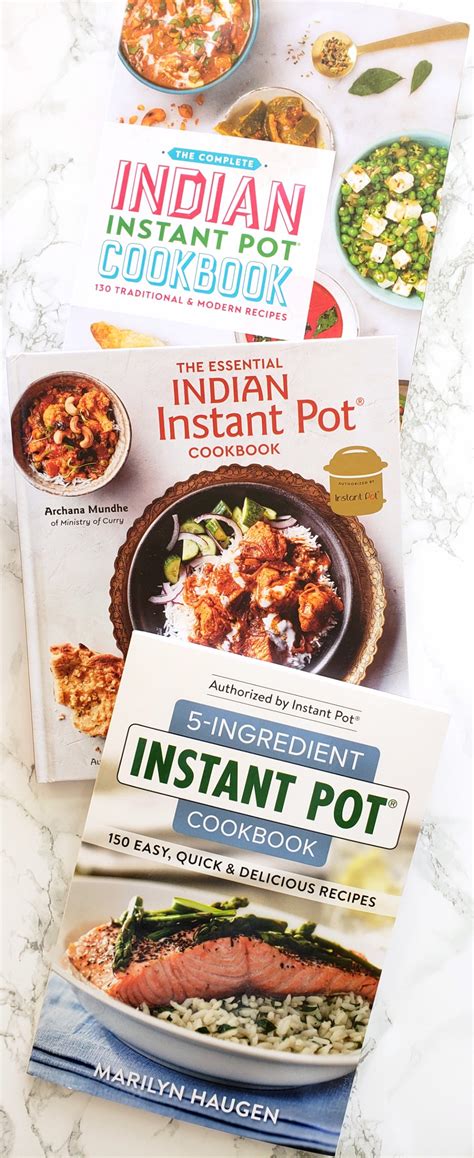 3 Instant Pot cookbooks