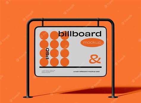 Premium PSD | Billboard mockup