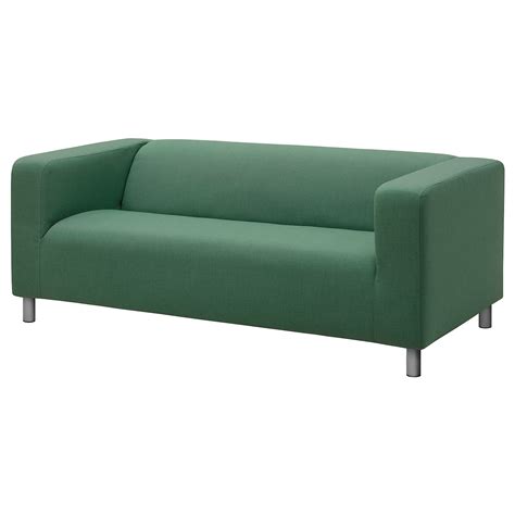 KLIPPAN Cover for 2-seat sofa - Vissle green - IKEA