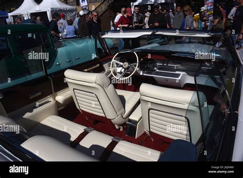 Interior of Cadillac El Dorado convertible Stock Photo - Alamy