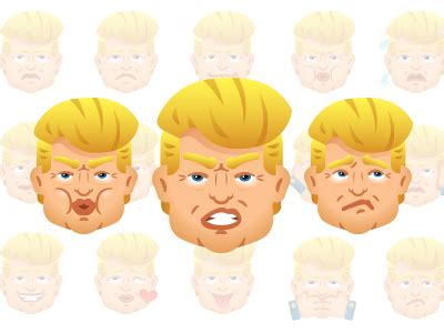 Trump Emoji designs, themes, templates and downloadable graphic ...