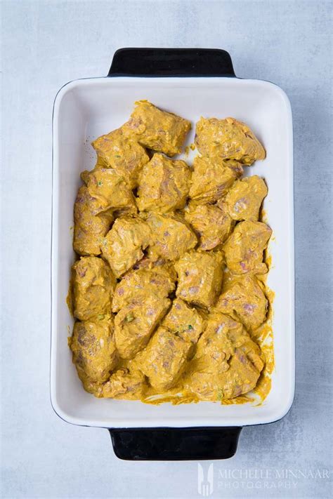 Lamb Tikka - Barbecued Lamb Shoulder Marinated In Spicy Yogurt Marinade | Recipe | Barbecued ...