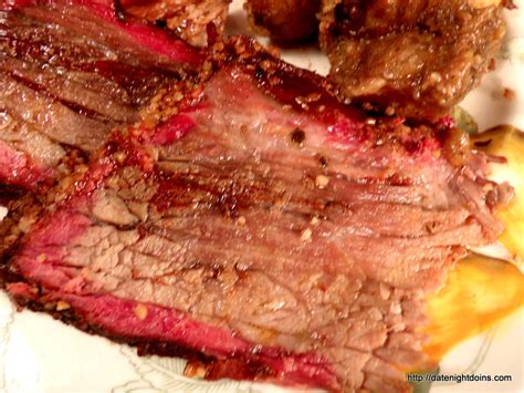 Smoked Chuck Roast II - Date Night Doins BBQ For Two