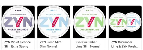 All ZYN Flavors - Find new and exotic ZYN pouches