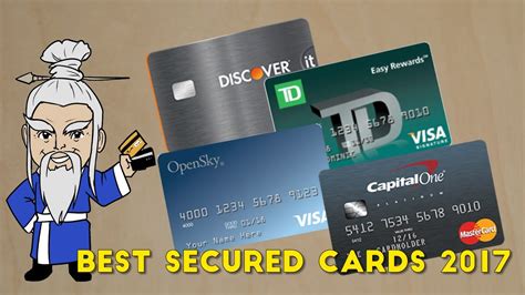 What is the Best Secured Credit Card? (2017) - YouTube