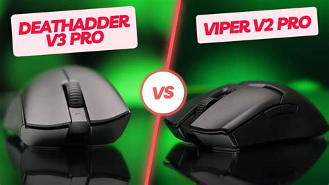 Razer DeathAdder V3 Pro Vs Razer Viper V2 Pro