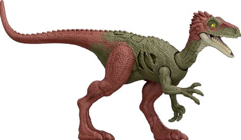 Jurassic World Dominion: Extreme Damage Coelurus Dinosaur Toy, Poseable ...