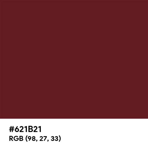 Rosewood color hex code is #621B21