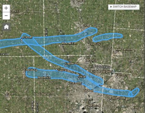 Dayton, Ohio Tornado Map Shows Path of Damage | Heavy.com