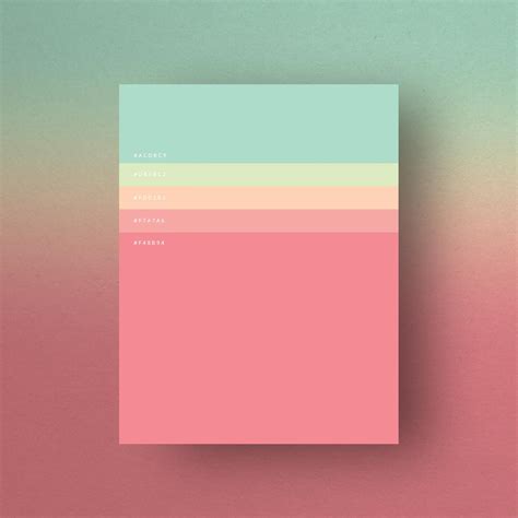 Minimalist Color Palettes of 2015 by Dumma Branding