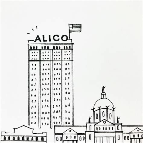 Waco Texas Skyline Art Print - Etsy